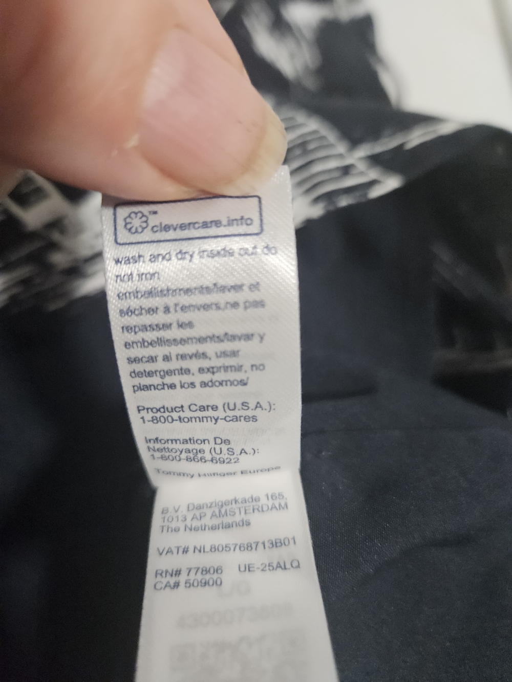 Tommy Hilfiger Navy Maxi Dress with White Sailboat Print - Picture 6 of 6